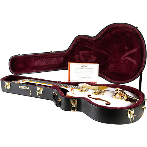 Gretsch Guitars G6636T Players Edition Falcon Center Block Bigsby Semi-Hollow Electric Guitar White - musicians--Friend
