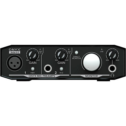 Open-Box Mackie Onyx Artist 2x2 USB Audio Interface Condition 1 - Mint - musicians--Friend