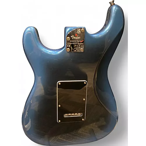 Used Fender American Professional II Stratocaster Blue Solid Body Electric Guitar Blue - musicians--Friend