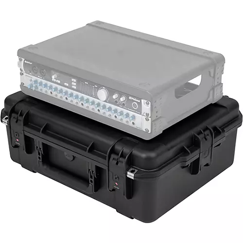 SKB 2U Fly Rack Black - musicians--Friend