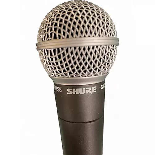 Used Shure SM58 Dynamic Microphone - musicians--Friend