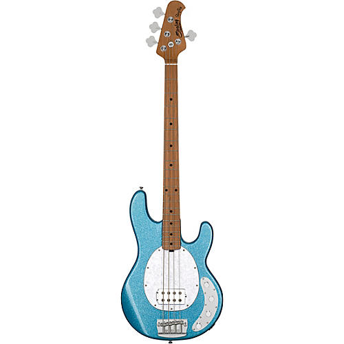 Sterling by Music Man StingRay RAY34 Sparkle Bass Blue Sparkle - musicians--Friend