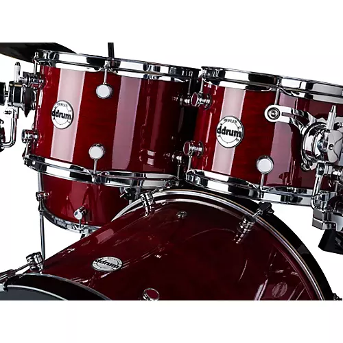 Open-Box Ddrum Reflex Elite 5-Piece Drum Shell Pack Condition 1 - Mint Trans Red - musicians--Friend