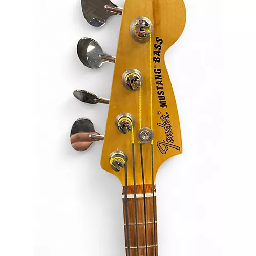 Used Fender Vintera 60s Mustang Bass Surf Green Electric Bass Guitar Surf Green - musicians--Friend