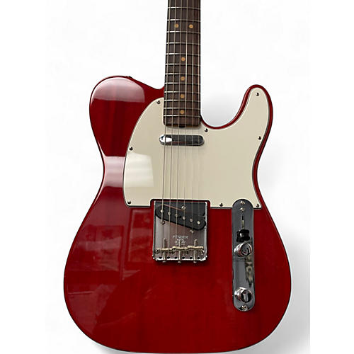 Used Fender American Vintage II 1963 Transparent Crimson Solid Body Electric Guitar Transparent Crimson - musicians--Friend