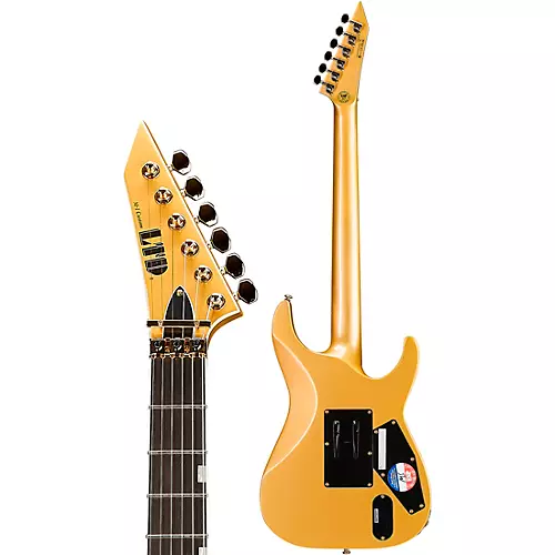 ESP LTD M-1 Custom '87 Left-Handed Electric Guitar Metallic Gold - musicians--Friend