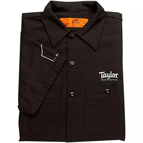Taylor Crown Logo Work Shirt X Large Black - musicians--Friend