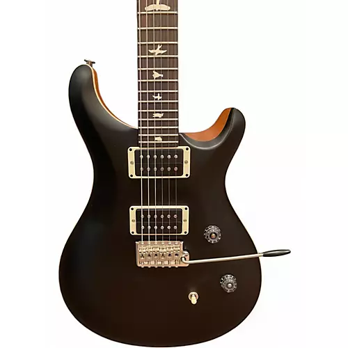 Used PRS CE24 Satin Black Solid Body Electric Guitar Satin Black - musicians--Friend