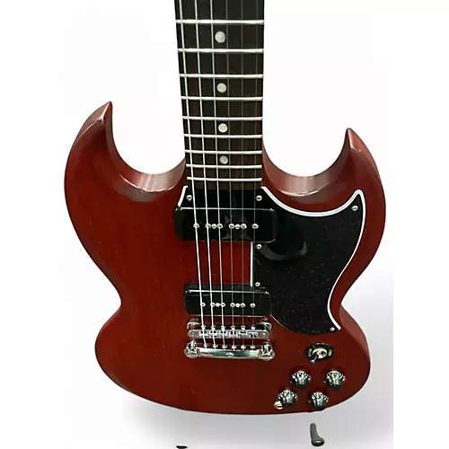 Used Gibson SG Classic Worn Cherry Solid Body Electric Guitar Worn Cherry - musicians--Friend