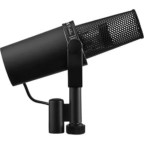 Shure Shure Deluxe Articulating Desktop Mic Boom Stand with SM7B Microphone and 15' XLR Cable - musicians--Friend