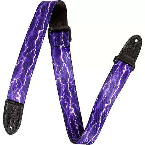 Levy's MPJR 1 1/2 inch Wide Kids Guitar Strap Black, Blue - musicians--Friend