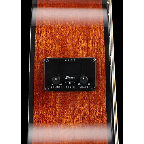 Ibanez AEG5012 AEG 12-String Acoustic-Electric Guitar Dark Violin Sunburst - musicians--Friend