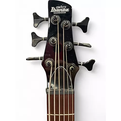 Used Ibanez GSR206 6 String Brown Electric Bass Guitar Brown - musicians--Friend