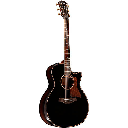 Taylor 814ce Builder's Edition Grand Auditorium Acoustic-Electric Guitar Blacktop - musicians--Friend