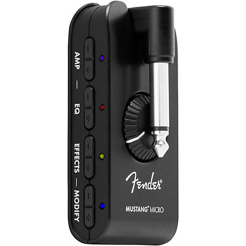 Fender Mustang Micro Guitar Headphone Amp Black - musicians--Friend