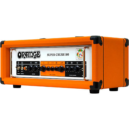 Orange Amplifiers Super Crush 100W Guitar Amp Head Black - musicians--Friend