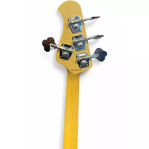 Used Sterling by Music Man Sub 4 Black Electric Bass Guitar Black - musicians--Friend