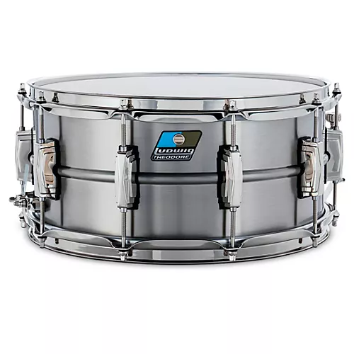 Ludwig Revelation Jon Theodore Signature Brass Snare Drum 14 x 6.5 in. - musicians--Friend