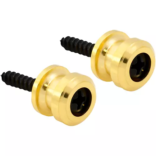 Grover Replacement Strap Lock End Pins Black - musicians--Friend