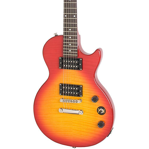 Epiphone Les Paul Special-II Plus Top Limited-Edition Electric Guitar Transparent Black - musicians--Friend