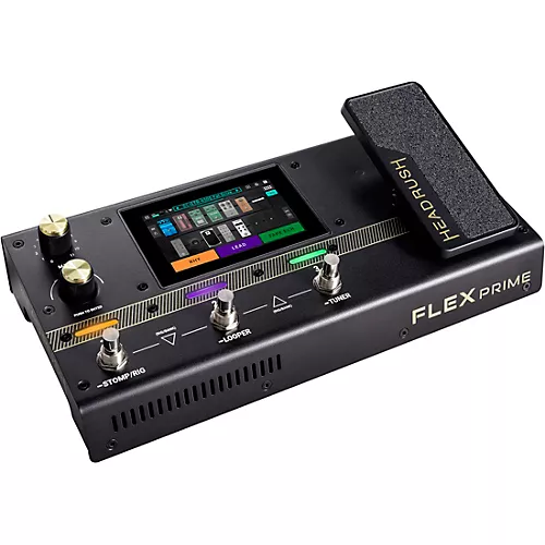 HeadRush Flex Prime Guitar Multi-Effects Processor & Amp Modeler Pedal Black - musicians--Friend