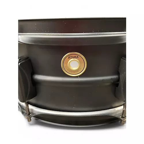 Used TAMA 14X5.5 Metalworks Snare Black Drum Black 211 - musicians--Friend