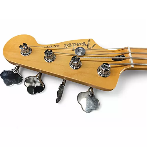 Used Fender Player Jazz Bass Blue Electric Bass Guitar Blue - musicians--Friend