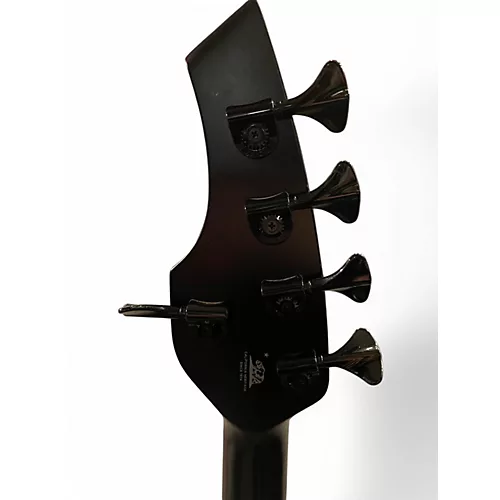Used 2018 Ernie Ball Music Man Bongo 5 HH Stealth Black Electric Bass Guitar Stealth Black - musicians--Friend