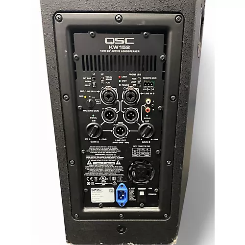 Used QSC KW152 15In 2-Way Powered Speaker - musicians--Friend