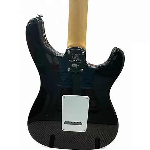 Used PRS SE Silver Sky Left Handed Black Electric Guitar Black - musicians--Friend