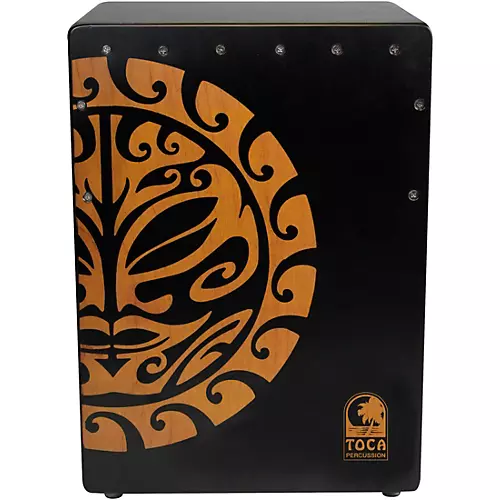 Toca Extended-Range Bass Reflex Cajon With Adjustable Snares Tiger - musicians--Friend