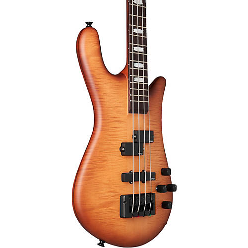 Spector Euro 4 LX Neck-Through Electric Bass Black Stain Matte - musicians--Friend