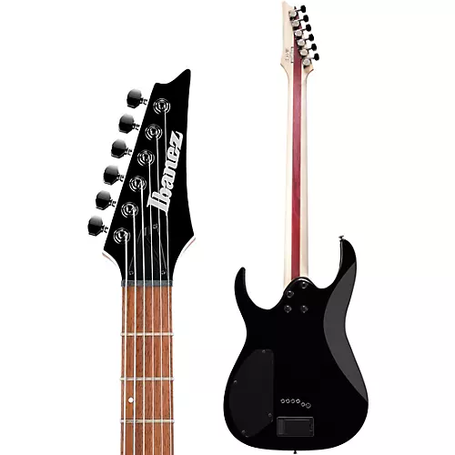 Ibanez RGIB21 Iron Label RG Baritone Series Electric Guitar Black - musicians--Friend