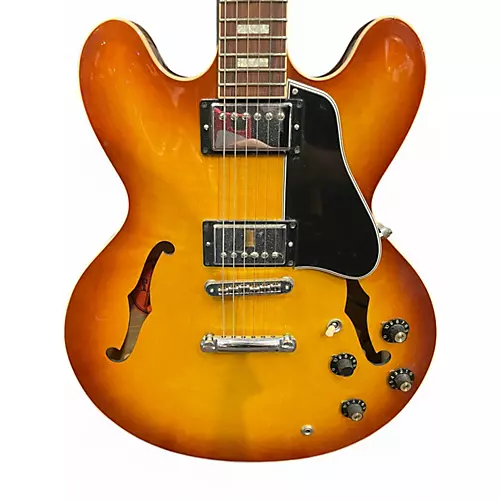 Used Gibson CUSTOM SHOP LARRY CARLTON ES 335 Honey Burst Hollow Body Electric Guitar Honey Burst - musicians--Friend