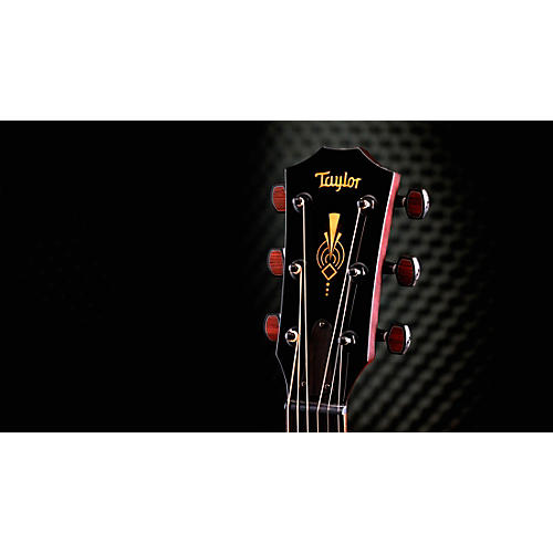 Taylor Custom Sinker Cypress-Black Limba 12-Fret Grand Concert Acoustic-Electric Guitar Shaded Edge Burst - musicians--Friend