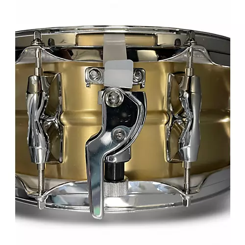 Used Yamaha 14.25in RECORDING CUSTOM RRS1455  Gold Drum Gold 34 - musicians--Friend