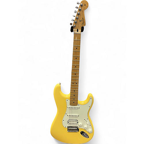 Used 2020s Fender STRATOCASTER Vintage Yellow Solid Body Electric Guitar Vintage Yellow - musicians--Friend