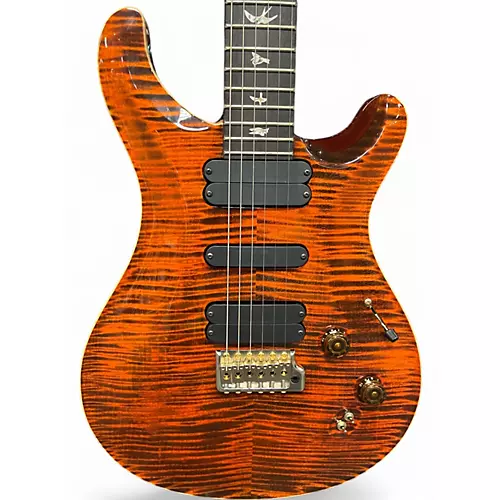 Used PRS 509 10 Top ORANGE TIGER Solid Body Electric Guitar ORANGE TIGER - musicians--Friend