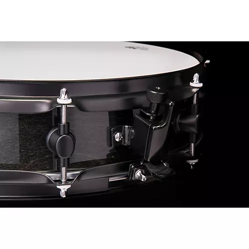 Mapex MPX Maple/Poplar Hybrid Shell Piccolo Snare Drum 14 x 3.5 in. Transparent Midnight Black - musicians--Friend