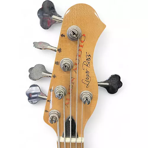 Used Alien Audio Lunar Bass Black Electric Bass Guitar Black - musicians--Friend