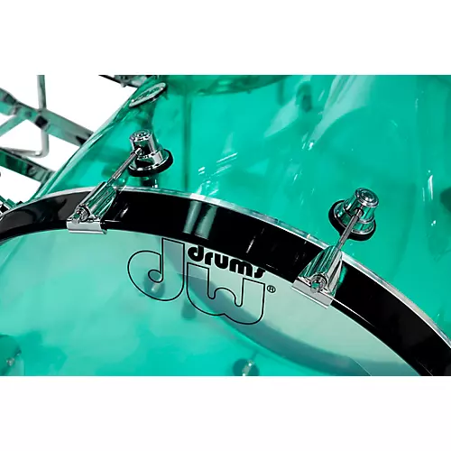DW Design Series Acrylic 4-Piece Shell Pack Sea Glass - musicians--Friend