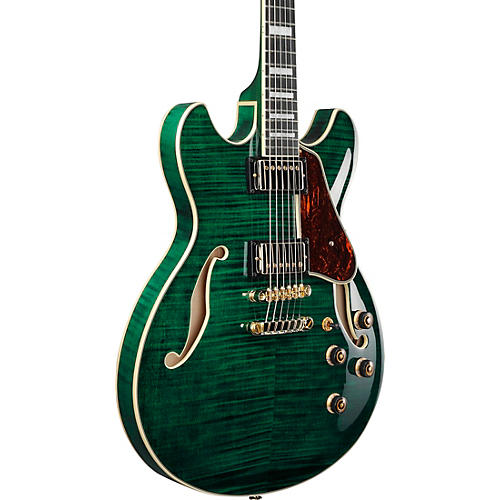 Ibanez Artcore Expressionist AS93FM Electric Guitar Antique Yellow Sunburst - musicians--Friend
