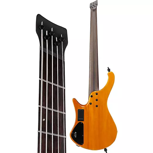 Ibanez EHB1135MS 5-String Multi-Scale Ergonomic Headless Bass Guitar Silver Wave Black Low Gloss - musicians--Friend
