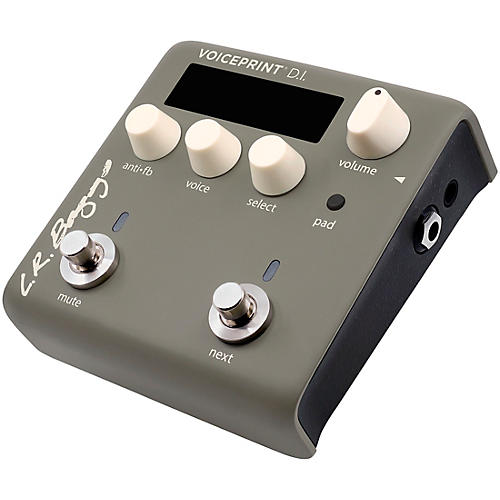 LR Baggs Voiceprint Acoustic DI With Voiceprint Technology EQ and Feedback Control Gray - musicians--Friend