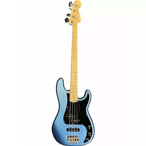Used Fender American Performer Precision Bass Lake Placid Blue Electric Bass Guitar Lake Placid Blue - musicians--Friend