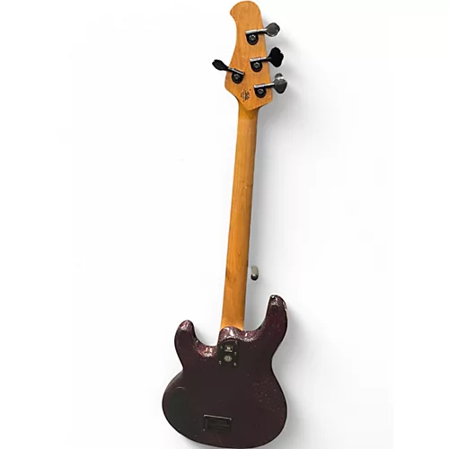 Used Ernie Ball Music Man DarkRay Dark Rainbow Electric Bass Guitar Dark Rainbow - musicians--Friend