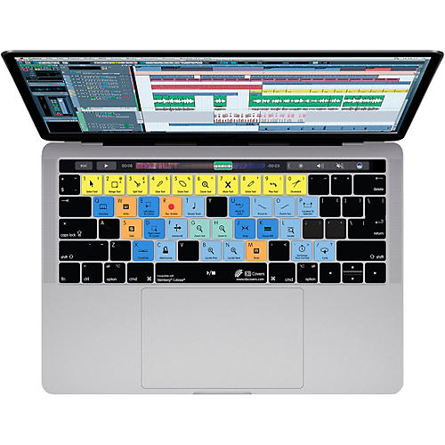 KB Covers Cubase Keyboard Cover for MacBook Pro (Late 2016+) with Touch Bar - musicians--Friend