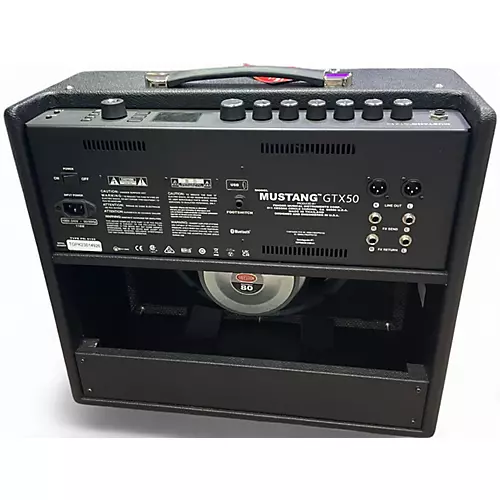 Used Fender GTX50 Mustang 1X12 Guitar Combo Amp - musicians--Friend