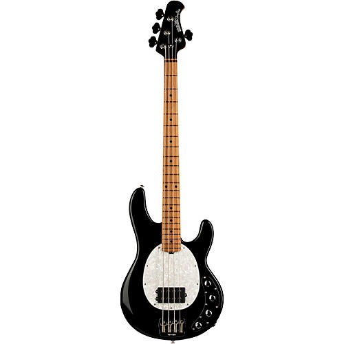 Ernie Ball Music Man Stingray Special 4 H Limited-Edition Roasted Maple Fingerboard Electric Bass Black - musicians--Friend