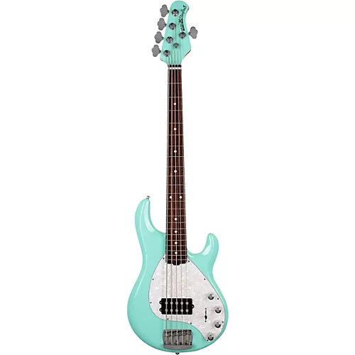 Ernie Ball Music Man StingRay5 Special H 5-String Electric Bass Guitar Black and Chrome - musicians--Friend